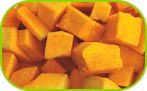 Butternut cubes 500g, 1kg